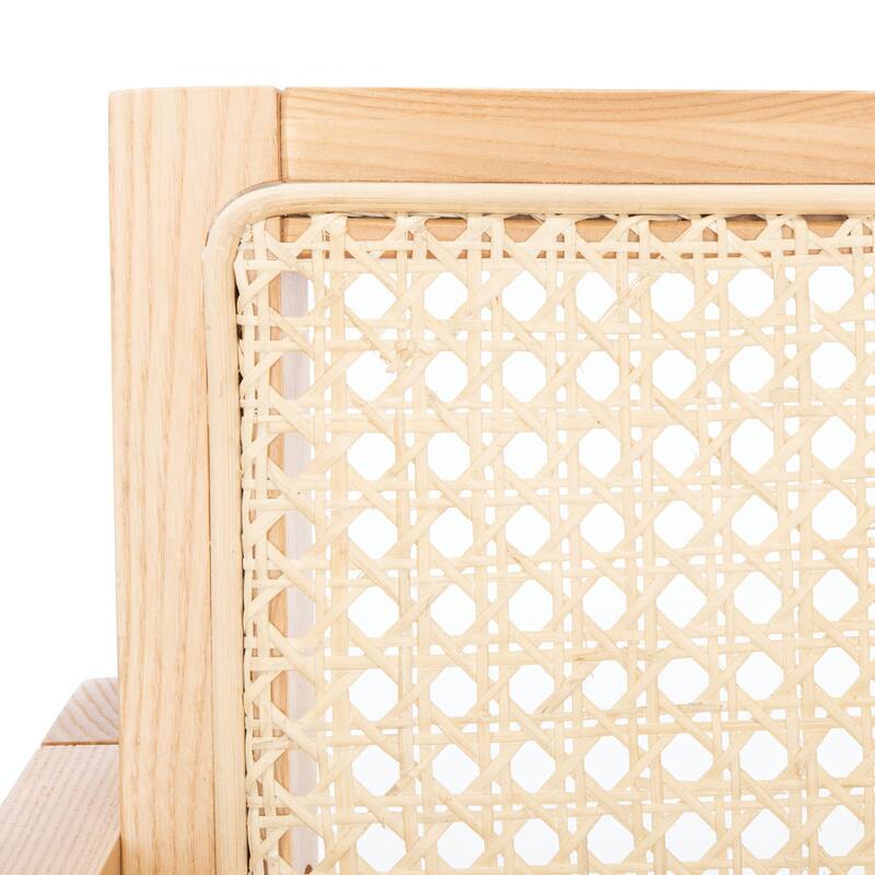 SAFAVIEH Couture Perth Rattan Rocking Chair 22.8"x34.3"x30.5" On